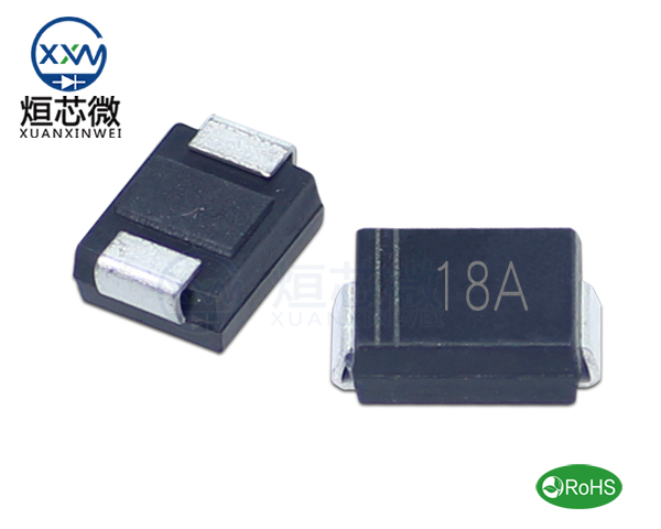 P6SMB18A參數,TVS二極管P6SMB18A瞬態(變)抑制二極管